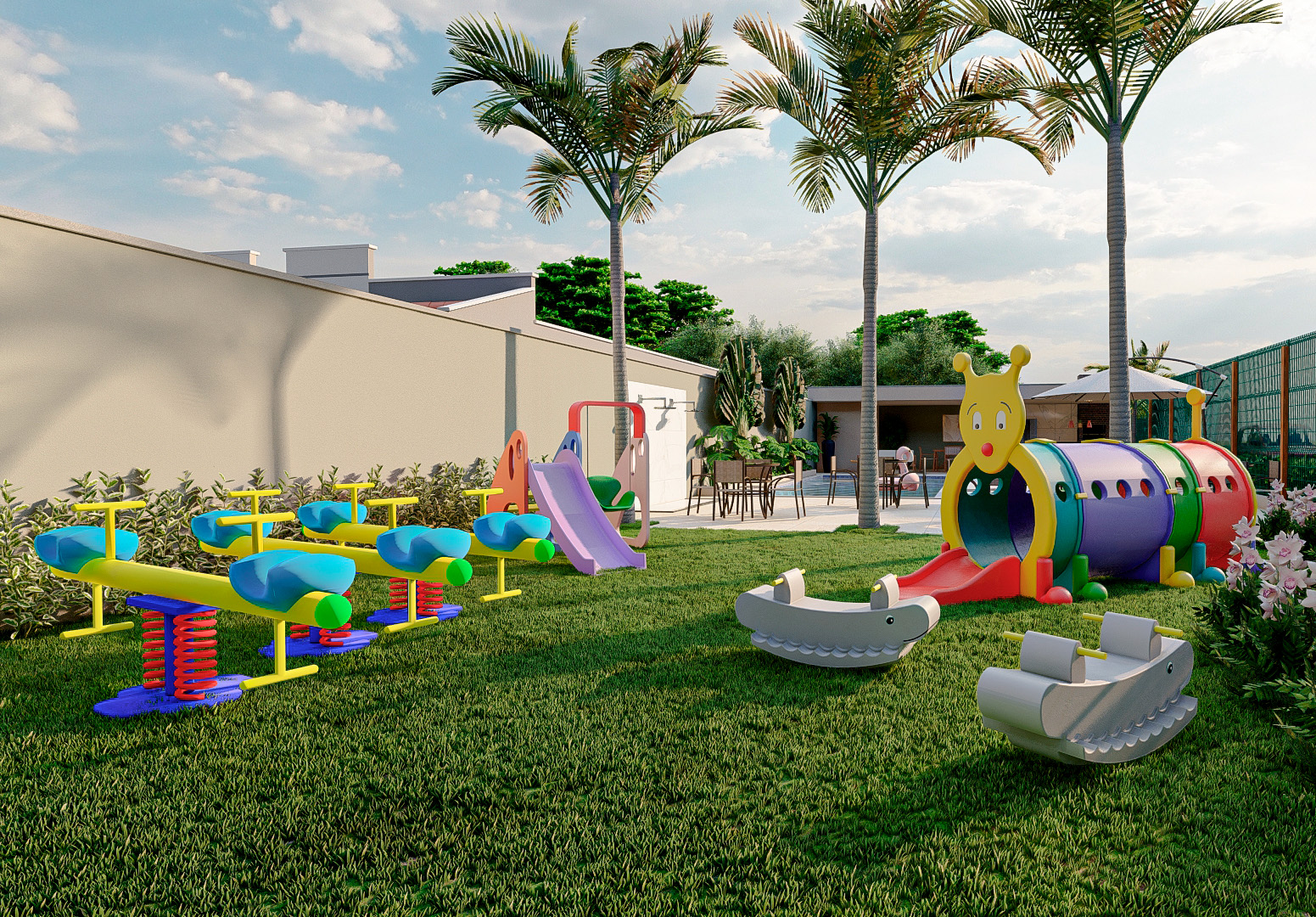 Playground de empreendimento Villas Inc.